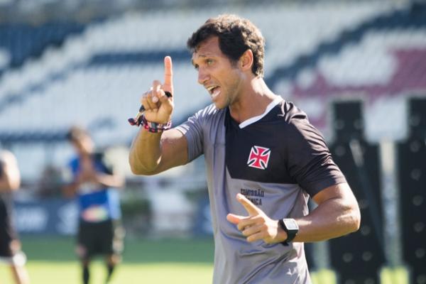Rodney Gonalves durante treinamento em So Janurio