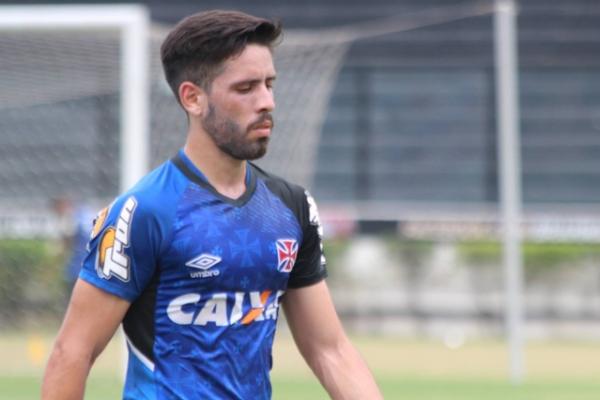 Richard durante treinamento do Vasco em So Janurio