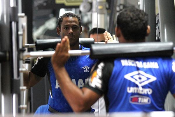 Marcinho realizou exerccios fsicos