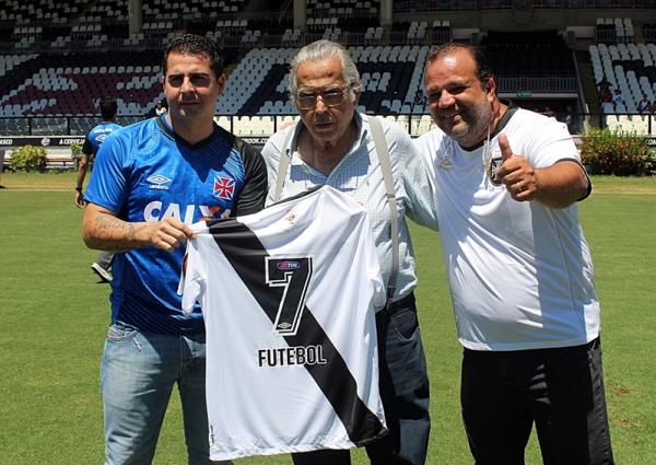 Vander Carioca, Eurico Miranda e Carlos Gandola