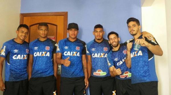 Mrcio, talo, Gabriel Felix, Lucas Barboza, Richard e Kadu Fernandes