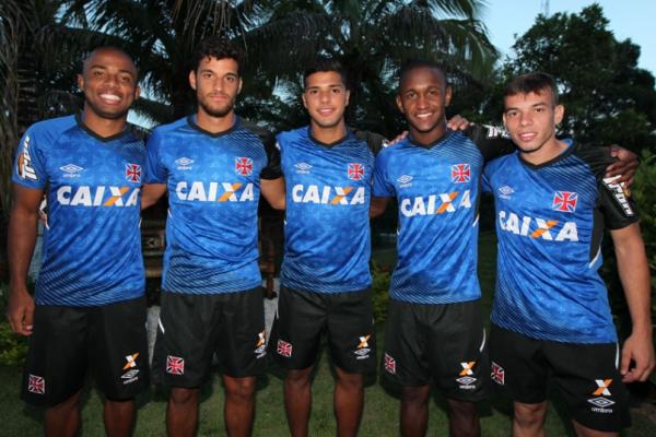 Jonatas Paulista, Guilherme, Henrique, Yago e Marquinhos