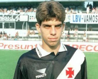 Juninho em seus primeiros anos de Vasco