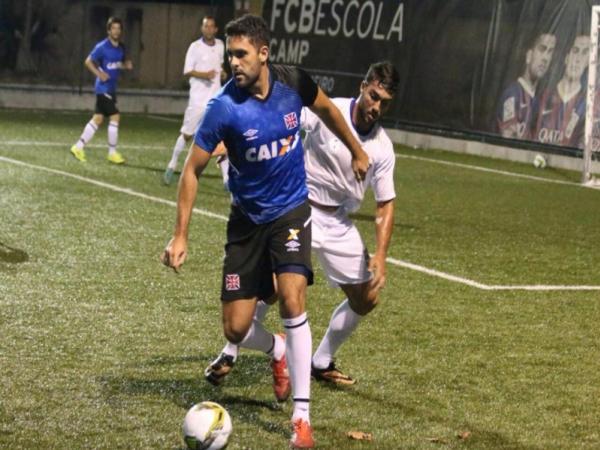 Helcio no jogo-treino Vasco 3 x 1 Goytacaz