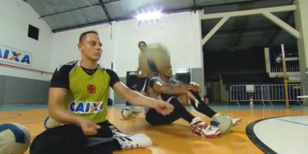 Guilherme, atleta do Vlei Sentado do Vasco