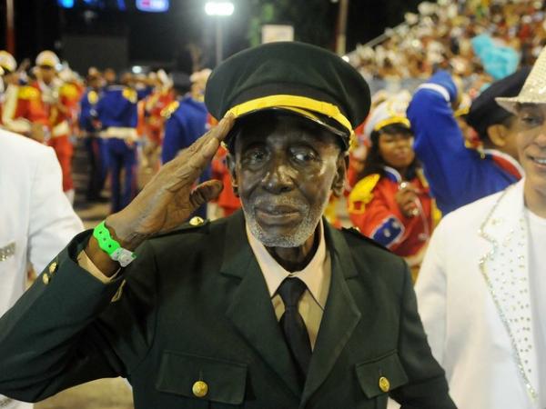 Nelson Sargento, o grande homenageado do desfile da Inocentes de Belford Roxo