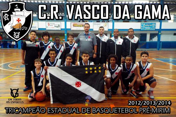 Vasco foi Tricampeo do Circuito Pr-Mirim (2012/13/14)