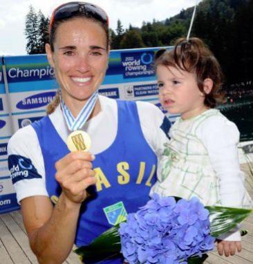 Em 2011, Beltrame foi campe Mundial e medalhista de prata no Pan-Americano