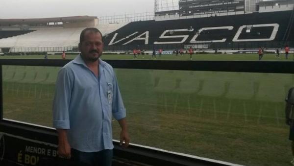 Francisco Evaldo, representantes da Semes de Porto Velho em visita ao Vasco da Gama