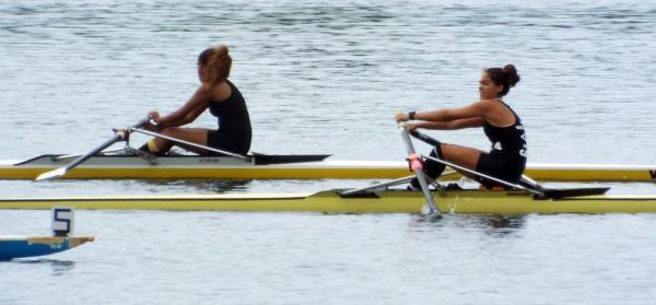 Bruna fez excelente apresentao em sua prova.