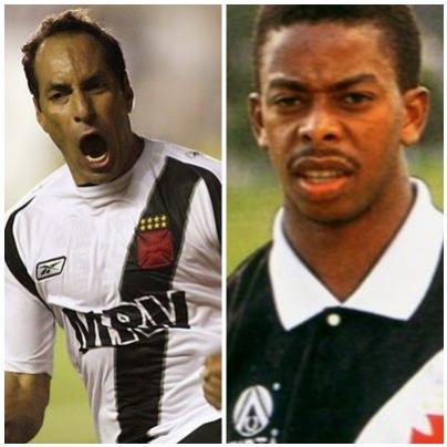 Edmundo e Dener: nascidos no mesmo dia