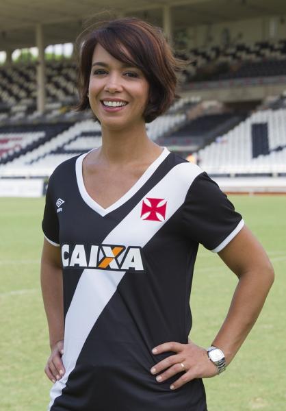 Luciana Baptista  a apresentadora da VascoTV
