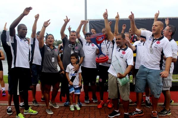 Comisso tcnica comemora o heptacampeonato