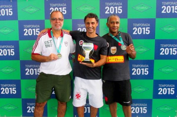 Vasco fez a dobradinha no pdio da categoria Mster