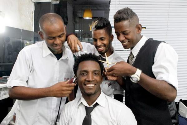 Ded Black com a equipe: ele faz a cabea do Vasco