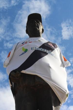 Esttua do ex-governador Jorge Teixeira em Porto Velho (RO)