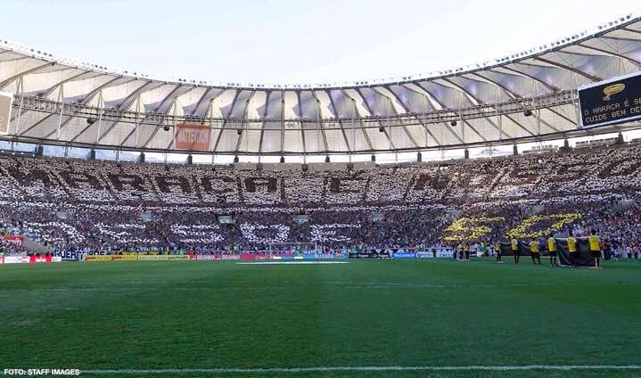 HOJE teremos MOSAICO no Setor Norte do Maracanã para o jogo contra o F