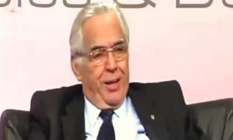 Eurico Miranda no programa Deles & Delas