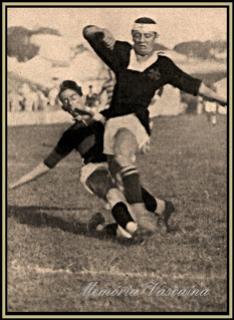 Mario Mattos no 7 a 0 sobre o Flamengo 26 de abril de 1931