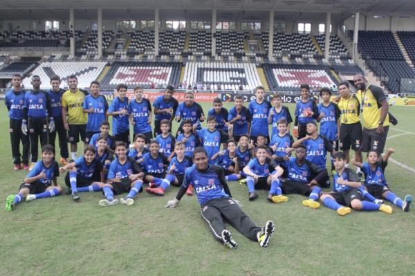 Garotada do Mirim teve um Dia de Profissional