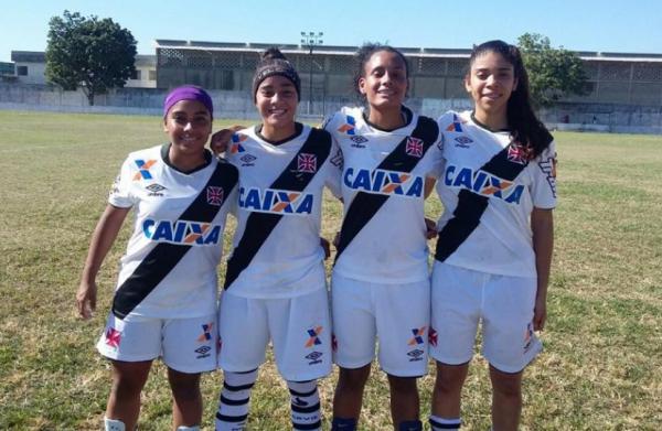 Rayane, Las, Tayane e Thayane marcaram os gols da goleada vascana