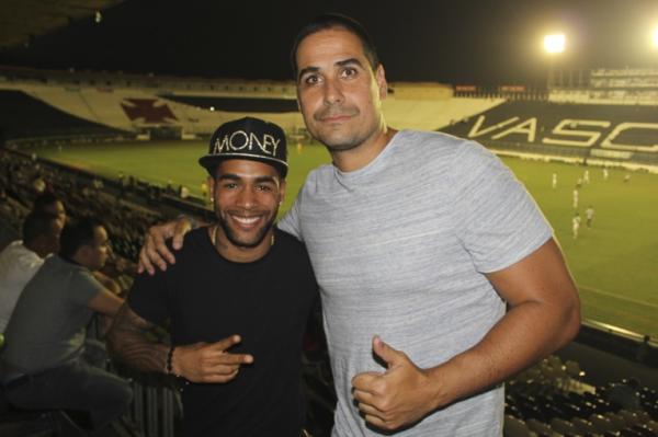 Alex Teixeira e Alvaro Miranda