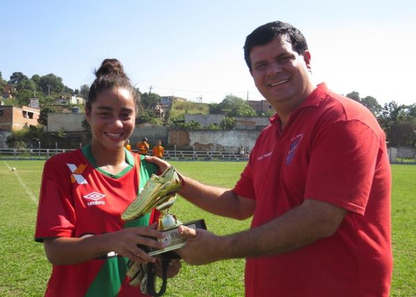 Las foi a artilheira do campeonato com sete gols marcados