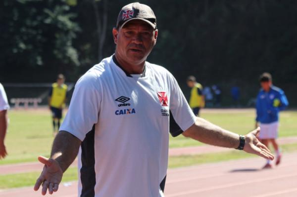 Marcus Alexandre durante jogo entre Vasco x PSTC