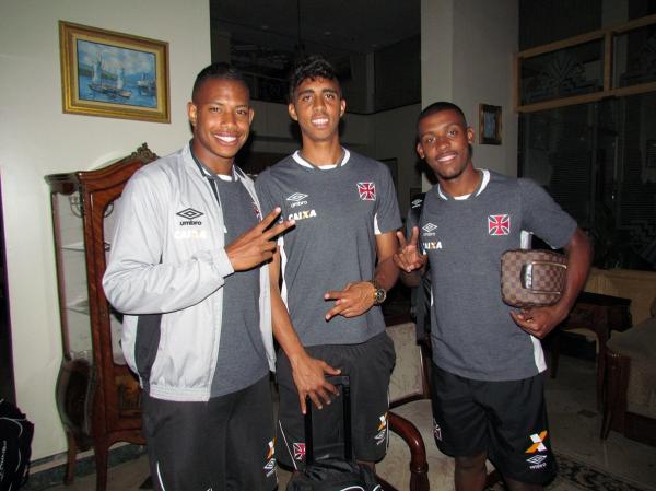 Matheus Isaas, Edu e Bruno Ferreira (da esquerda para direita)