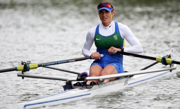 No remo, Fabiana Beltrame conquistou a nica medalha brasileira nesse Pan