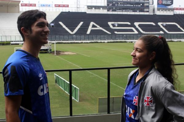 Andrey e Angelina conversam sobre carreira em So Janurio