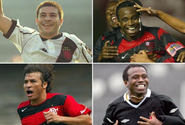 Luizo e Edlson j defenderam os clubes que protagonizam a maior rivalidade do Rio