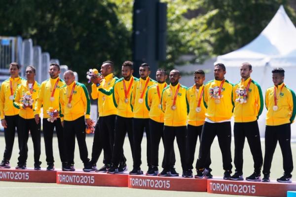 Brasil derrotou a Argentina e conquistou o ttulo no Futebol de 7