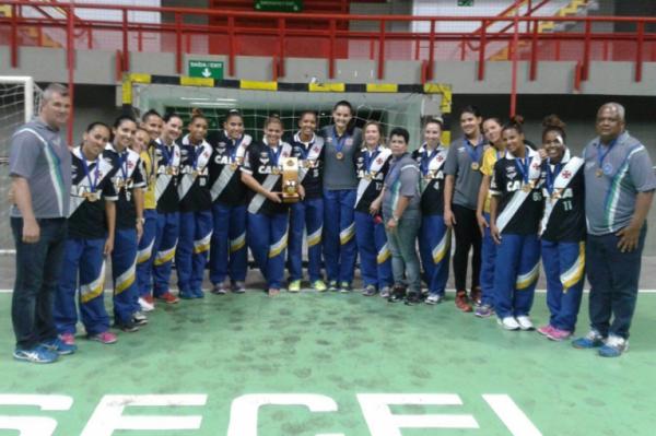 Equipe feminina de handebol fez bonito na Copa do Brasil