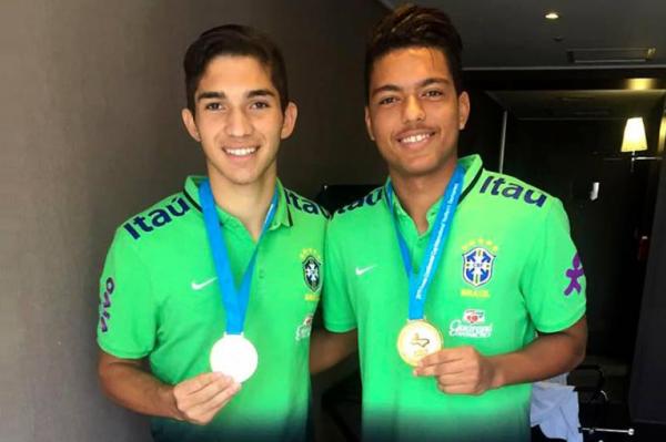 Andrey e Evander foram campe�es da Suwon Cup recentemente