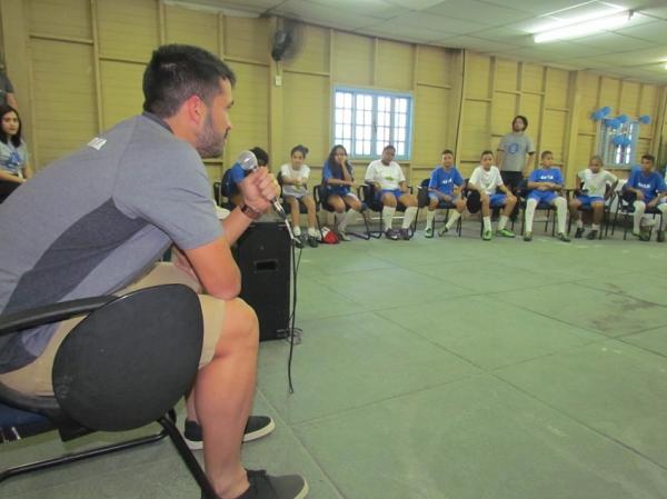 O atleta contou como chegou no Vasco da Gama