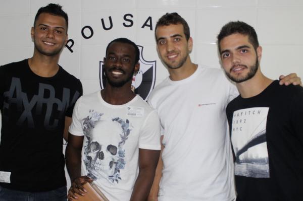 Fabrcio, Laniyan, Felipe Santos e Joo Marcos