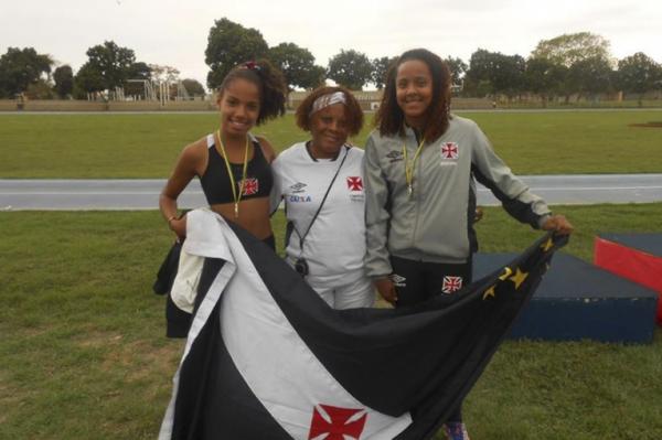 Ester Figueira, Solange Chagas e Luisa Sobreira
