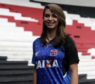 Maria Eduarda, a Duda,  uma das promessas do sub-17