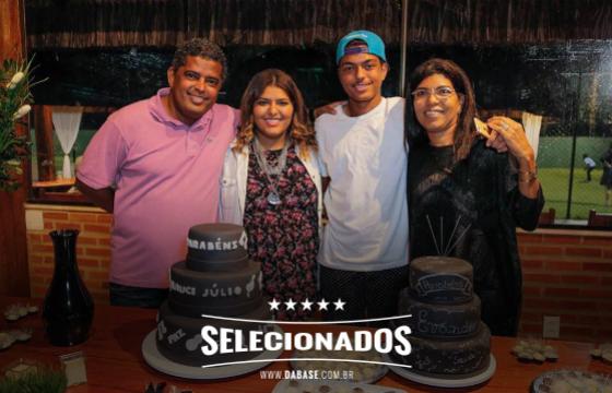 Sr. Evandro, Emanuelly, Evander e Dona Marcia