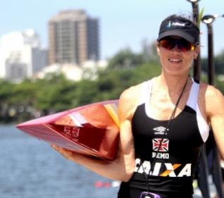 Fabiana Beltrame busca o ouro para o Vasco na 3 etapa do Estadual de Remo
