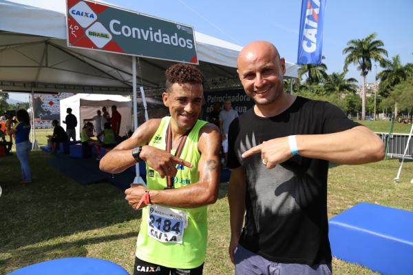 Clodoaldo Silva e Leandro vila