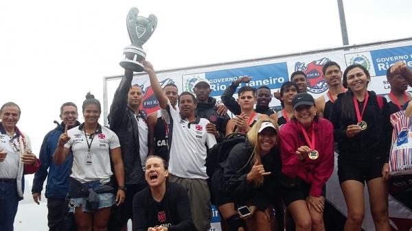 Vascanos comemoram mais uma conquista no remo