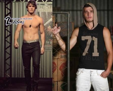 O zagueiro j fez alguns trabalhos como modelo