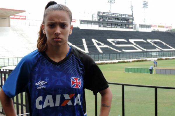 Thayla vem brilhando na equipe sub-17 do Vasco