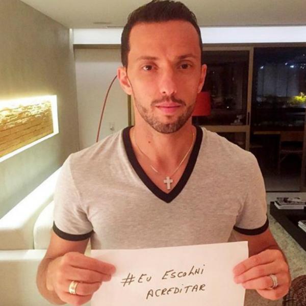 Nen deu incio  corrente e marcou Luan, Rafael Silva e o gerente Bernardo Pontes