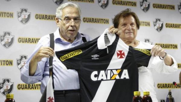 Eurico Miranda e Neville Proa, presidente da Viton 44