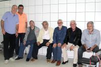 Diretoria no vestirio do Vasco