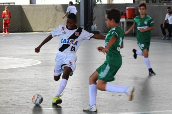 Gabriel Souza marcou o gol da vitria do sub-11 contra o Magnlia