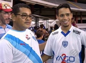 Antes de se apresentar ao Vasco, Pikachu recebeu a bno do padre Zezinho